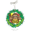 Chinese New Year/2016/Monkey Gift Shop Wreath Ornament (10 Sq. In.)
